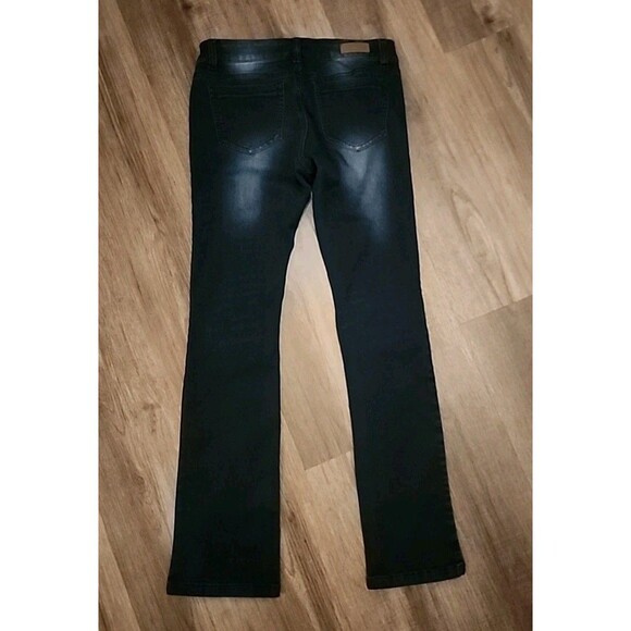 Harmony + Havoc Womens Jeans Size 9 Dark Wash Denim Straight Leg - Picture 10 of 11